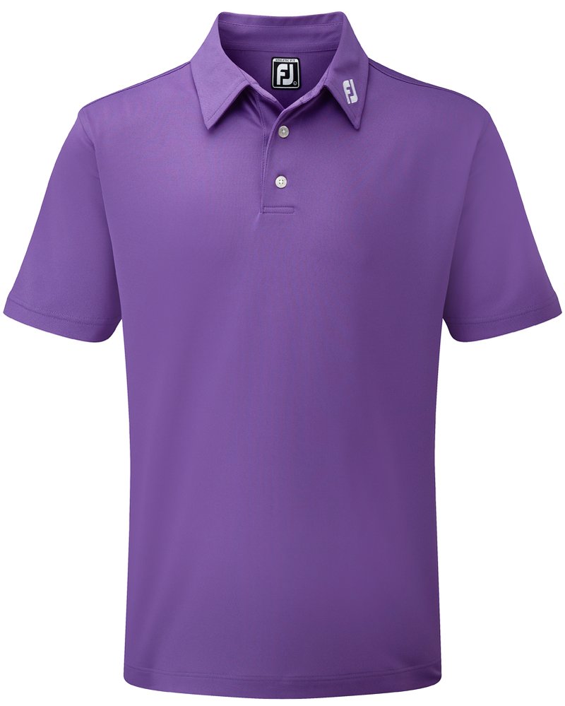 FootJoy Stretch Pique Solid herren polo, lila