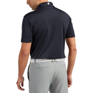 FootJoy Stretch Pique Solid Athletic Fit Herren Poloshirt, dunkelblau