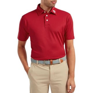 FootJoy Stretch Pique Solid Athletic Fit, rot