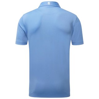 FootJoy Stretch Pique Solid Athletic Fit Herren Poloshirt, blau