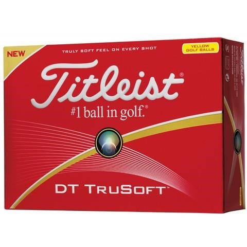 Titleist DT TruSoft Yellow Golfbälle