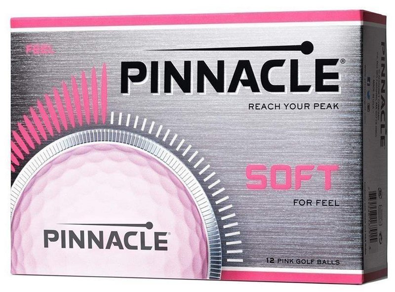 Pinnacle Soft Pink Golfbälle