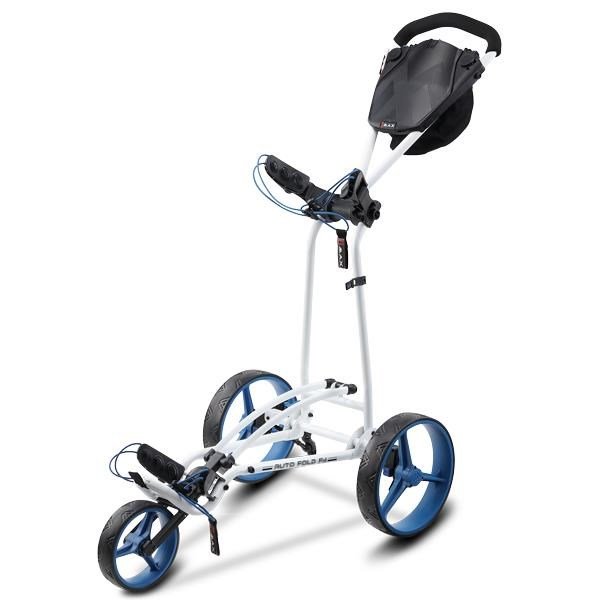 Big Max Autofold FF Golf Trolley, weiss/blau