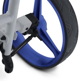 Big Max Autofold FF Golf Trolley, weiss/blau