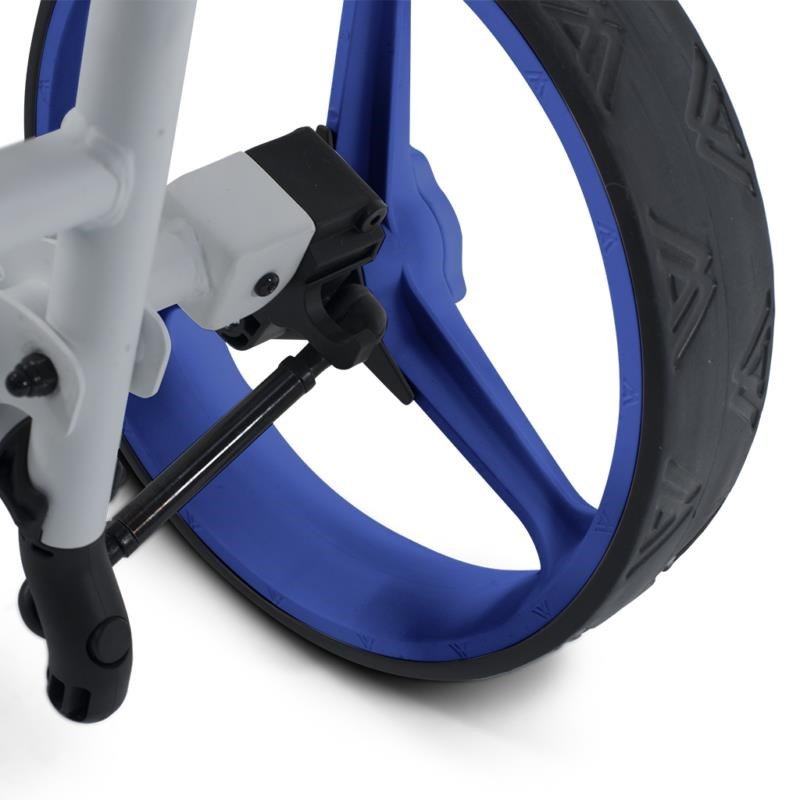 Big Max Autofold FF Golf Trolley, weiss/blau