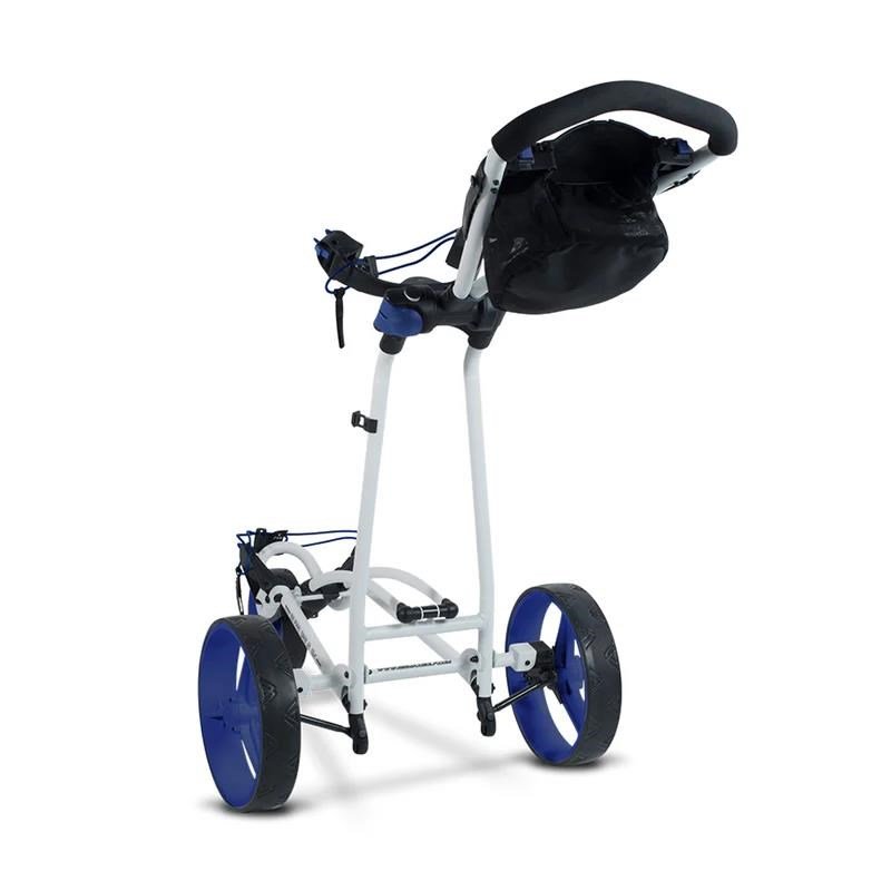 Big Max Autofold FF Golf Trolley, weiss/blau
