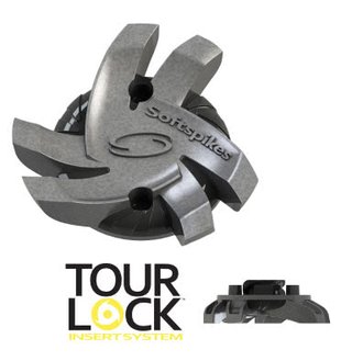 Softspikes Silver Tornado Tour-Lok Spike, 18St.