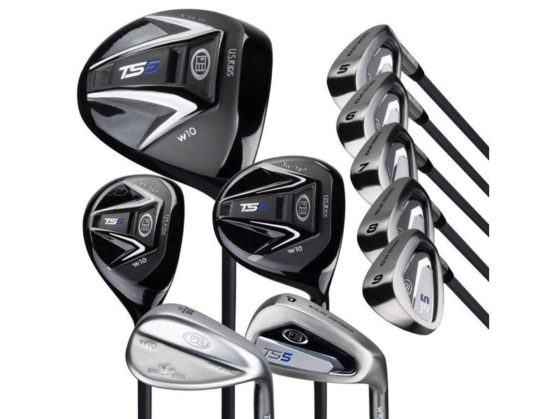U.S. Kids Golf TS5-57 (145cm) 10-Club Golfset, Graphit