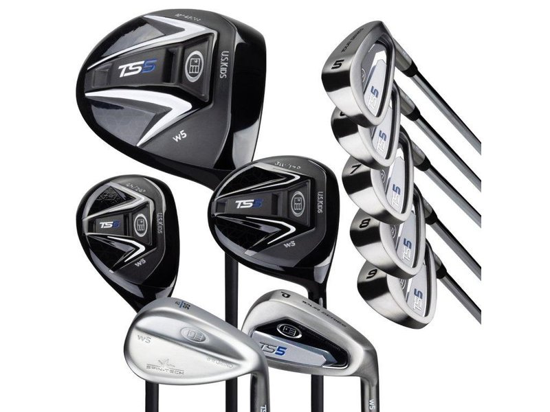 U.S. Kids Golf TS5-60 (152cm) 10-Club Junior Golfset, Stahl