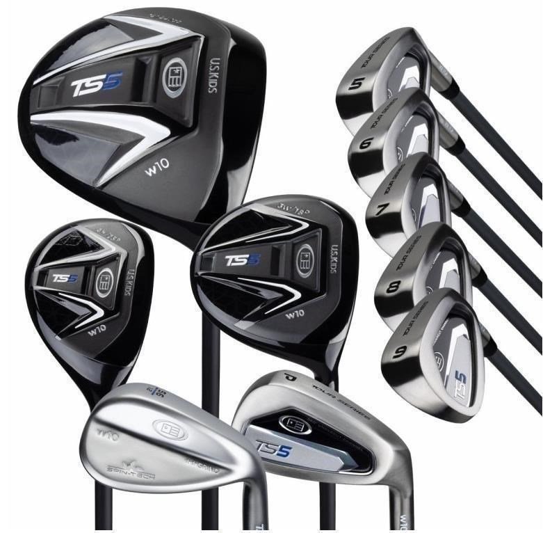 U.S. Kids Golf TS5-63 (160cm) 10-Club Junior Golfset, Graphit