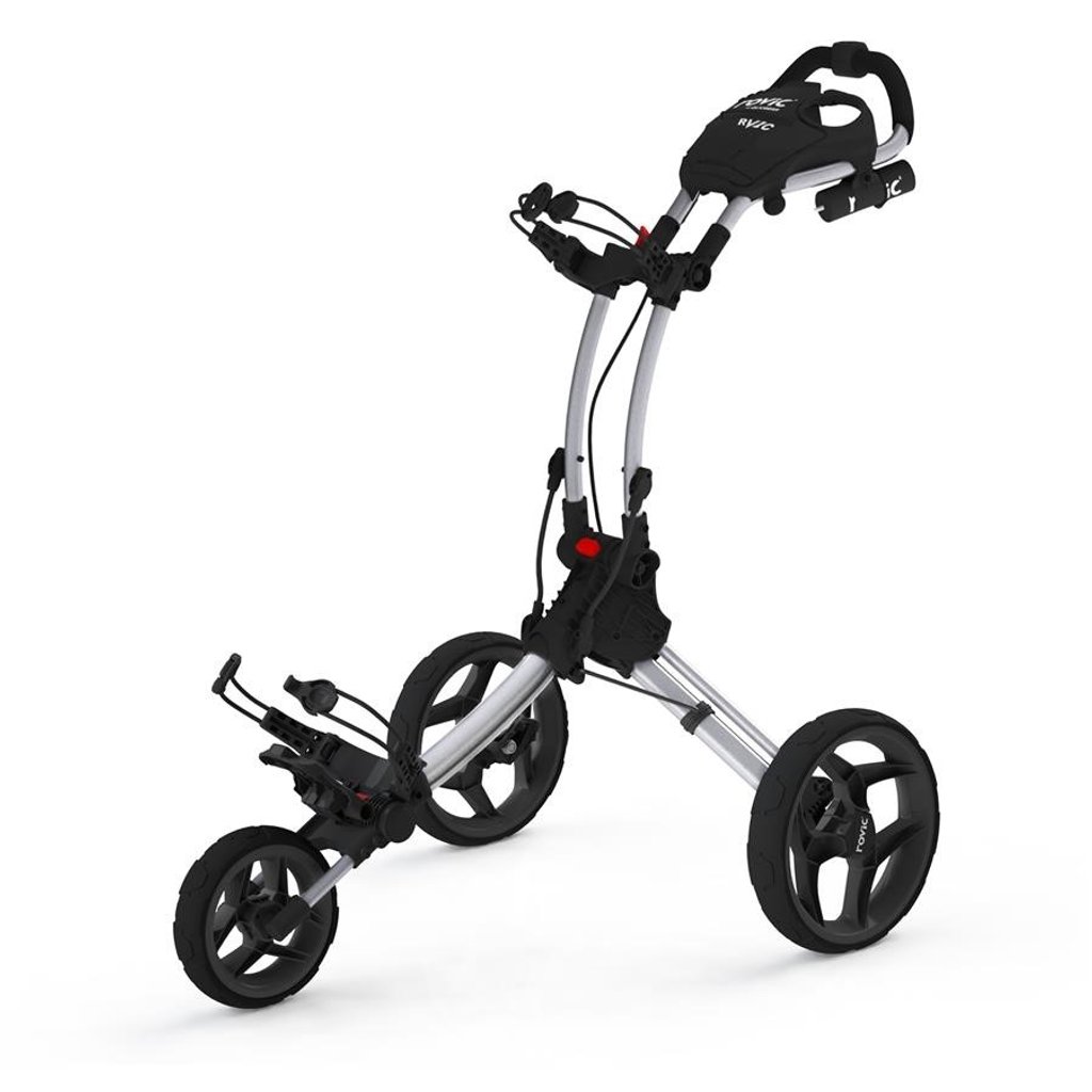 Clicgear Rovic RV1C Golf Trolley, silber | Golfbrothers.de