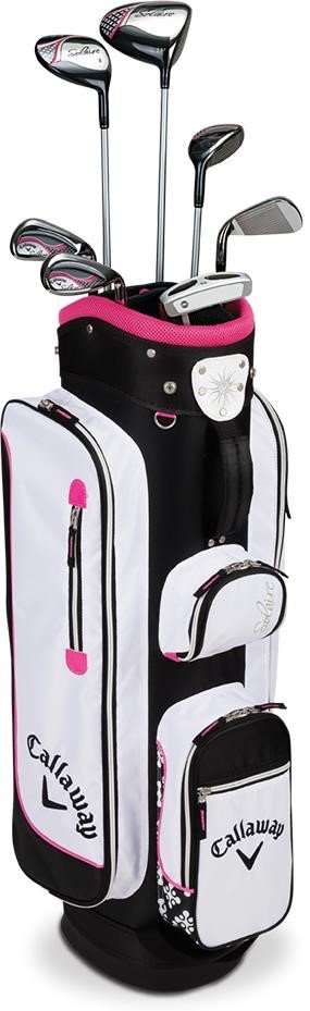 Callaway Solaire 16 Damen Halbsatz, Graphit, RH, rosa