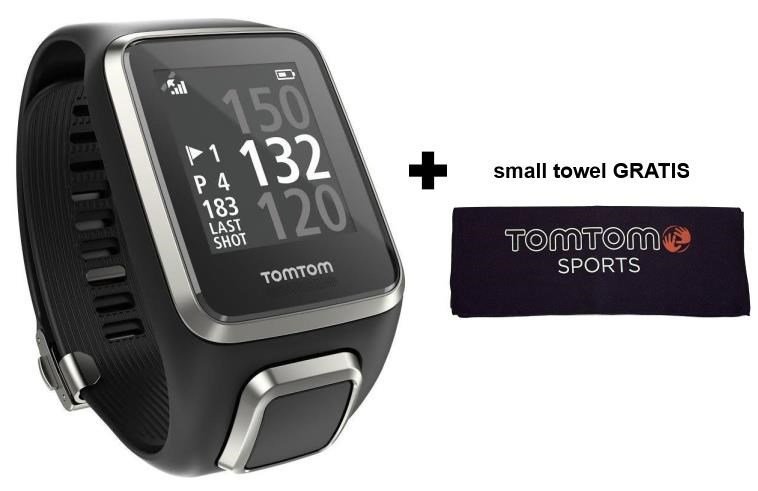 TomTom Golfer 2 GPS Golf Uhr, schwarz, Grösse S