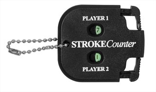Longridge 2 Player Stroke Counter Zählgerät, schwarz