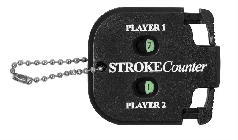 Longridge 2 Player Stroke Counter Zählgerät, schwarz
