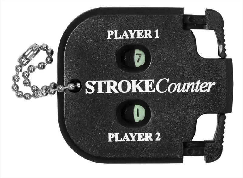 Longridge 2 Player Stroke Counter Zählgerät, schwarz