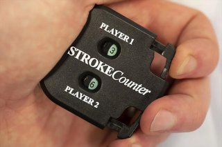 Longridge 2 Player Stroke Counter Zählgerät, schwarz