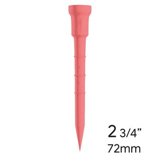 Lignum Tee Plastiktees 72mm, 12Stk., rosa