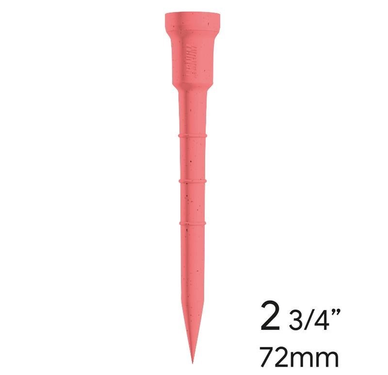 Lignum Tee Plastiktees 72mm, 12Stk., rosa