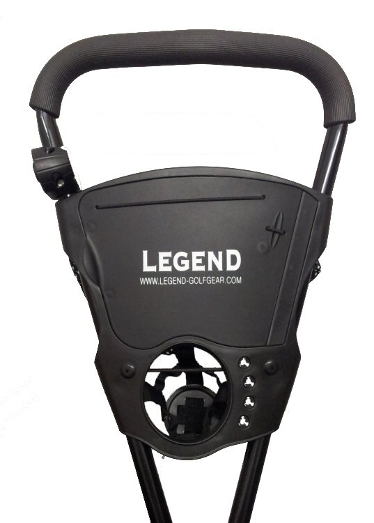 Legend Comp 5000 Dreirad Golf Trolley - schwarz