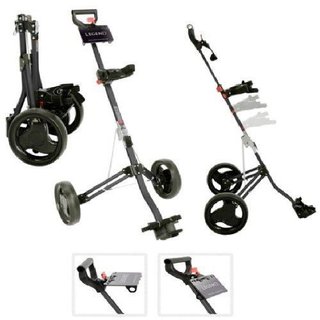 Legend Stowa TriFold 2-Rad Golf Trolley - schwarz