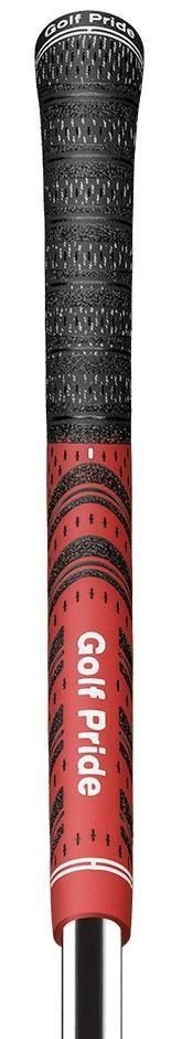 Golf Pride New Decade Multi-Compound Griff, STANDARD, schwarz/rot
