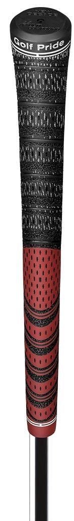 Golf Pride New Decade Multi-Compound Griff, STANDARD, schwarz/rot