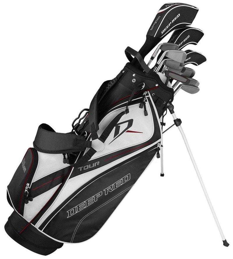 Wilson Deep Red Tour Herren Golfset, Stahl, RH