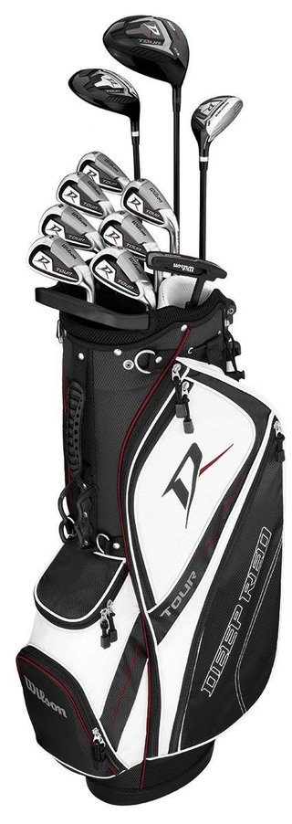 Wilson Deep Red Tour Herren Golfset, Stahl, RH