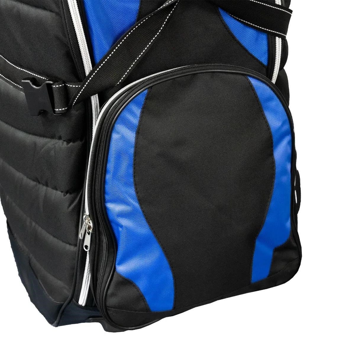 Longridge Tour Deluxe Roller Travelcover, schwarz/silber
