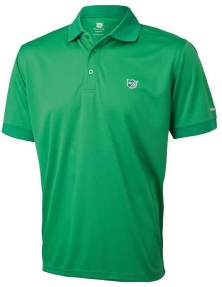 Wilson Authentic Herren Golf Poloshirt, grün