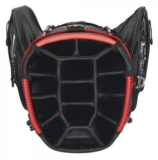 Wilson Staff neXus III Cart Bag, schwarz/orange
