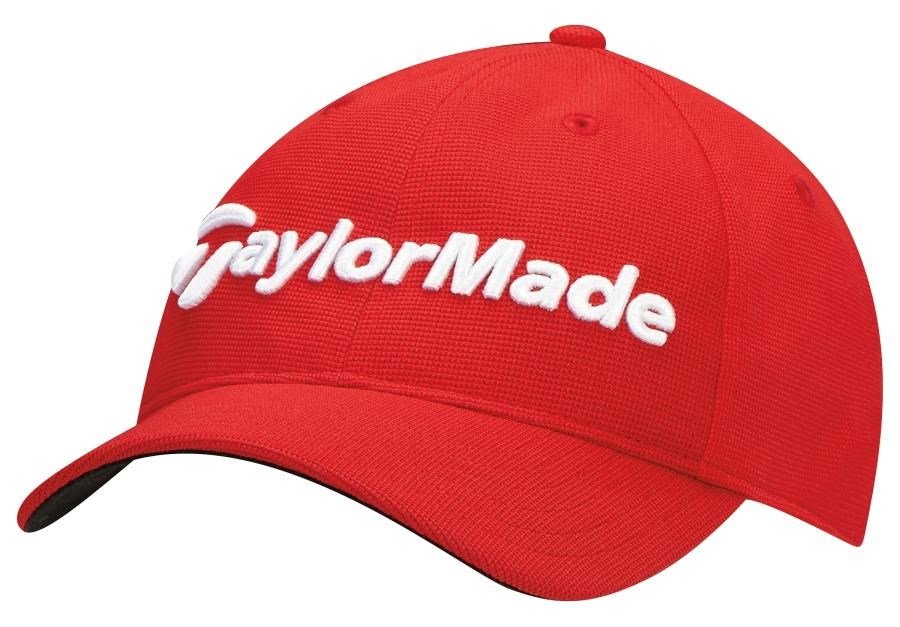 TaylorMade Junior Radar Golf Cap, rot