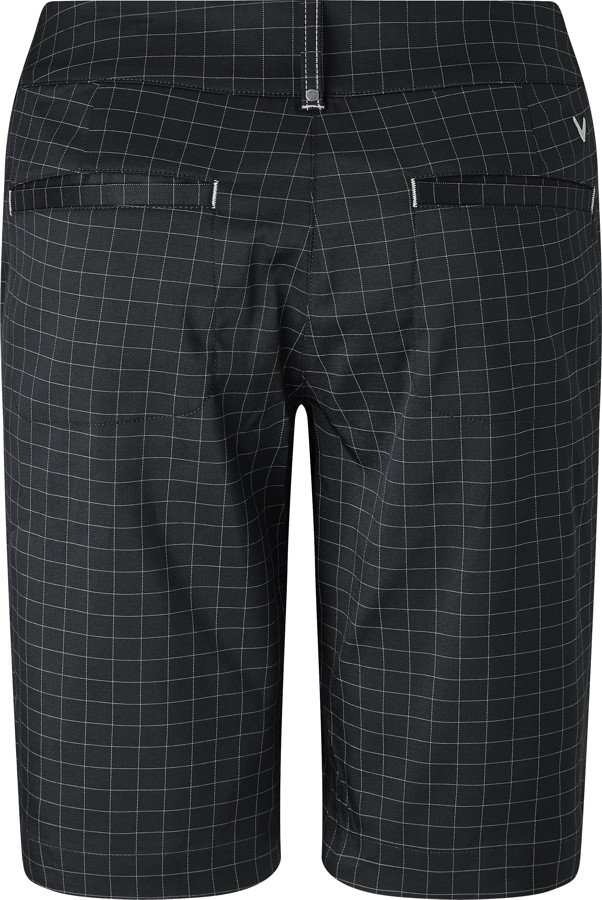 Callaway Grid Damen Shorts, schwarz