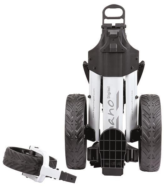 Big Max Nano Digital White Elektrotrolley exkl. Akku und Ladegerät