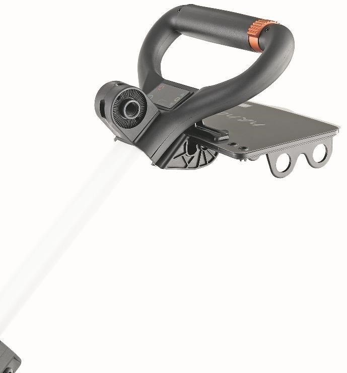 Big Max Nano Digital White Elektrotrolley exkl. Akku und Ladegerät
