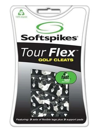 SoftSpikes Softspikes Tour Flex Golfspikes, Fast Twist (17 Stück)