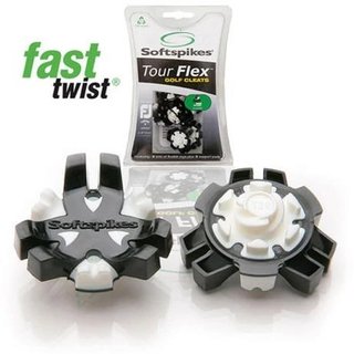 SoftSpikes Softspikes Tour Flex Golfspikes, Fast Twist (17 Stück)