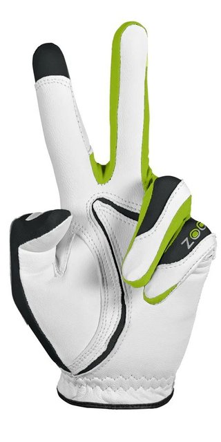 Zoom Tour Herren Handschuh, weiss/grau/grün