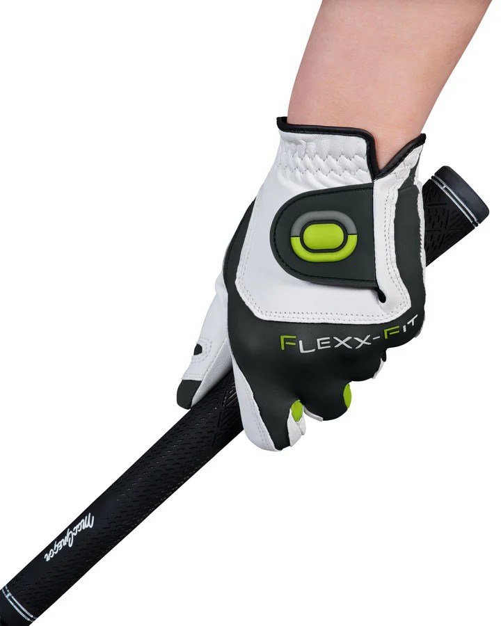 Zoom Tour Herren Handschuh, weiss/grau/grün