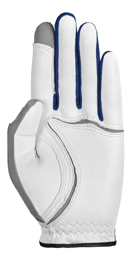 Zoom Tour Damen Handschuh, weiss/grau/blau