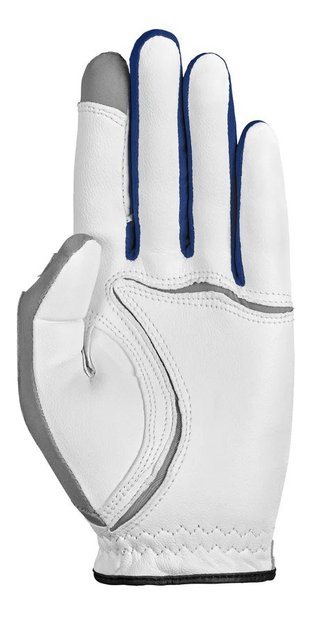Zoom Tour Damen Handschuh, weiss/grau/blau