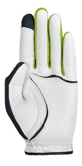 Zoom Tour Damen Handschuh, weiss/grau/limette