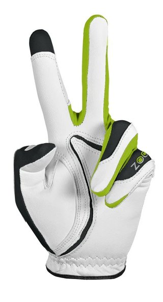 Zoom Tour Damen Handschuh, weiss/grau/limette