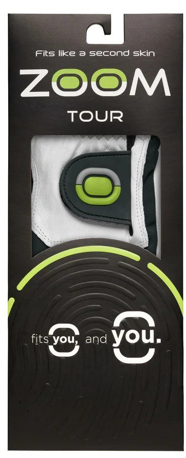Zoom Tour Damen Handschuh, weiss/grau/limette