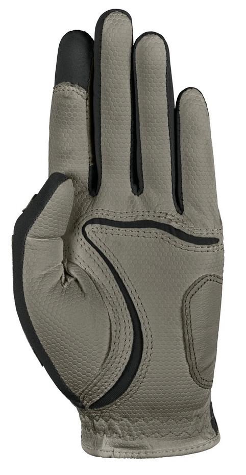 Zoom Weather Herren Handschuh, grau/schwarz/rot