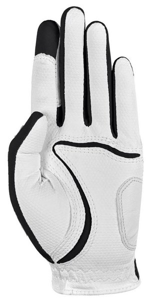 Zoom Weather Damen Handschuh, weiss/schwarz/rot