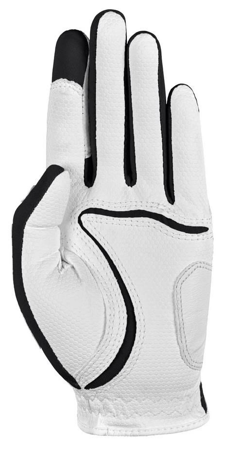 Zoom Weather Damen Handschuh, weiss/schwarz/rot