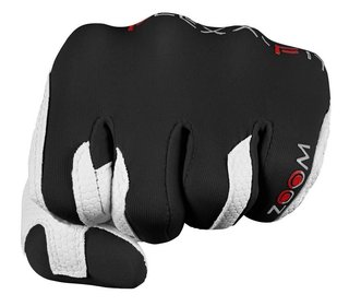 Zoom Weather Damen Handschuh, weiss/schwarz/rot