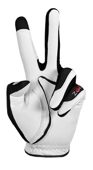 Zoom Tour Herren Handschuh, weiss/schwarz/rot